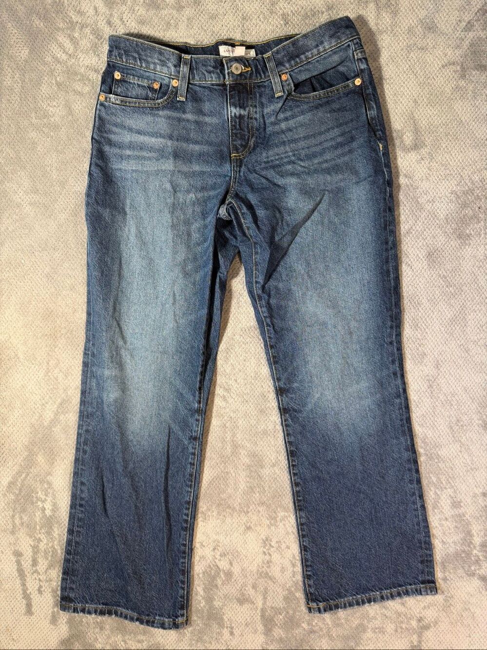 Lucky Brand Easy Rider Boot Jeans Size 8/29 Medium Wash Bootcut Denim Non Ripped